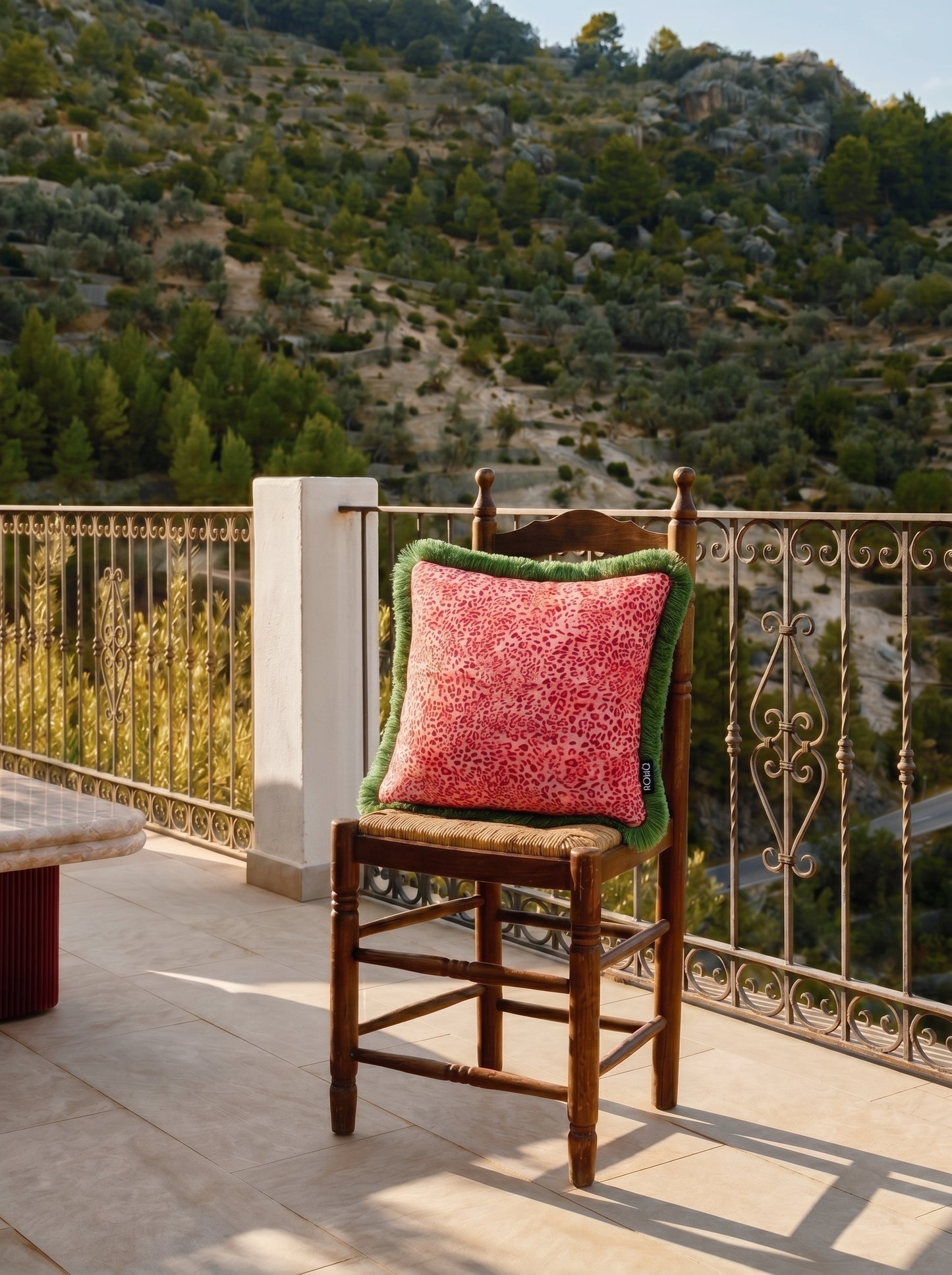 Coussin Savane Rose