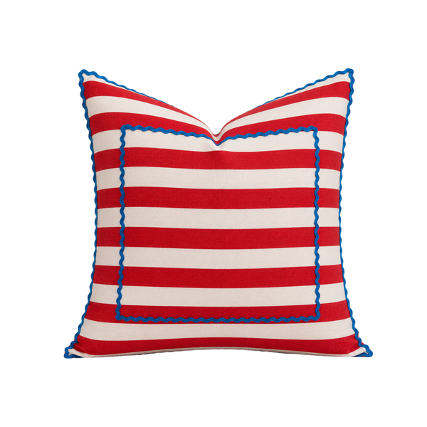 Coussin Capri Rouge