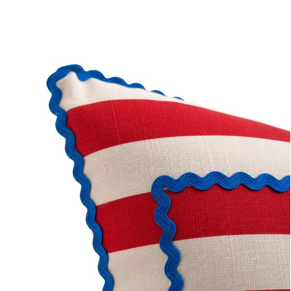 Coussin Capri Rouge
