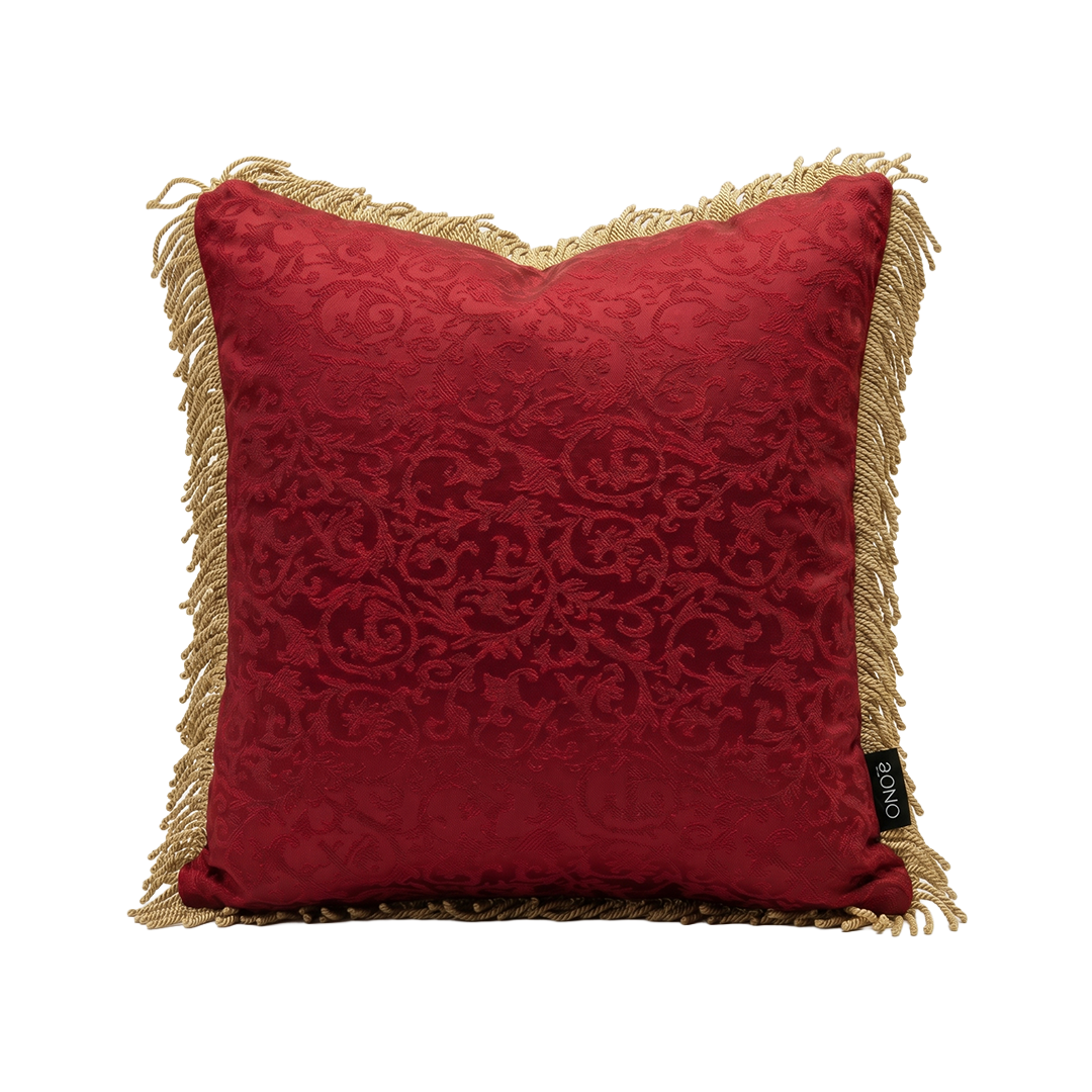 Coussin Dalia rouge