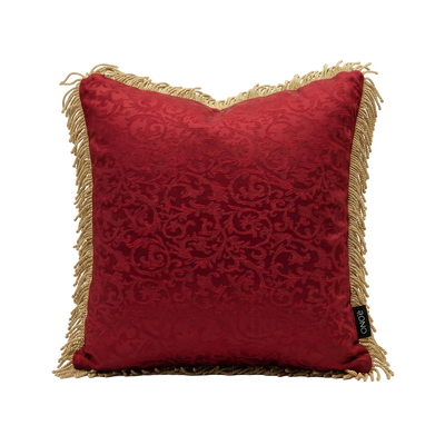 Coussin Dalia rouge