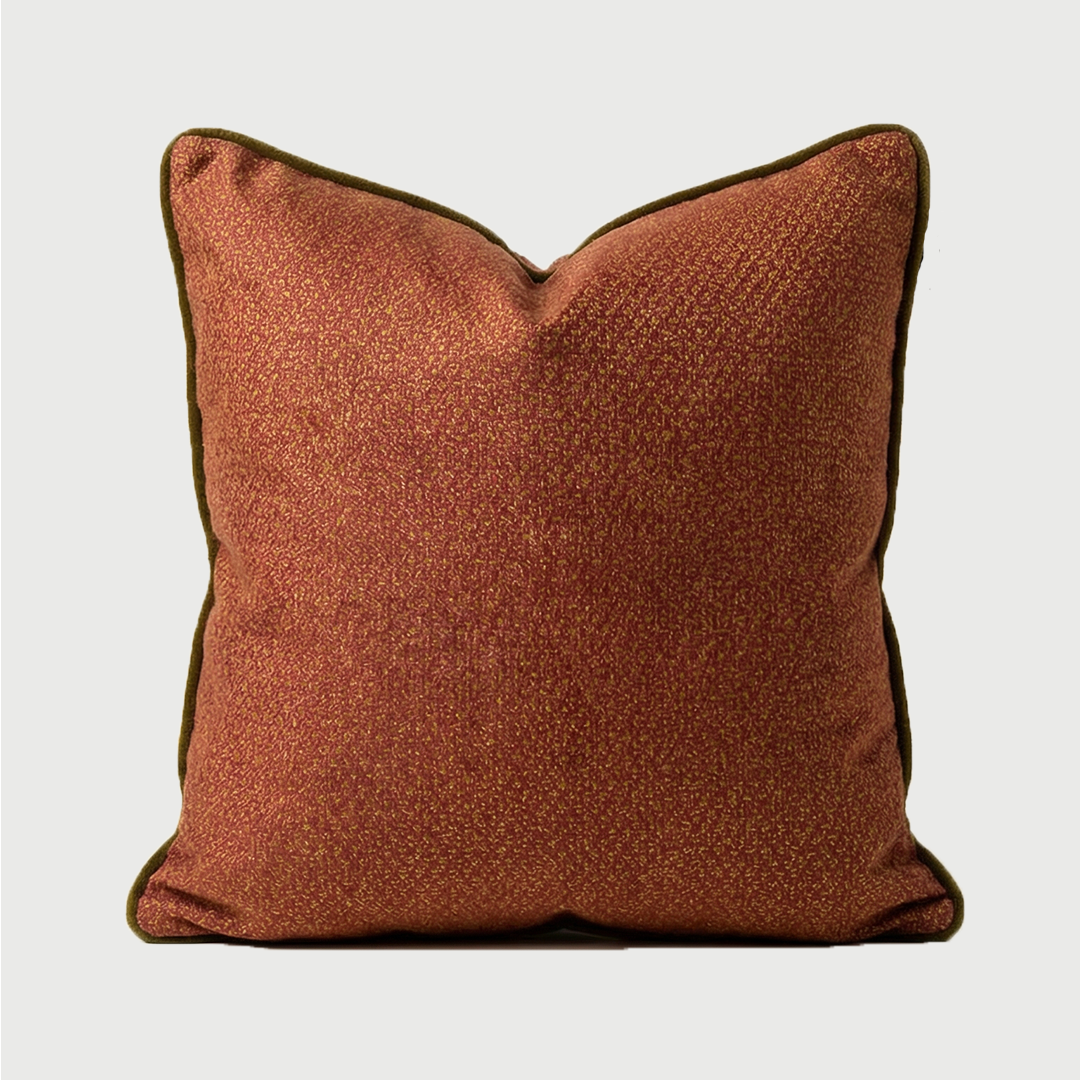 Coussin Bord Olive