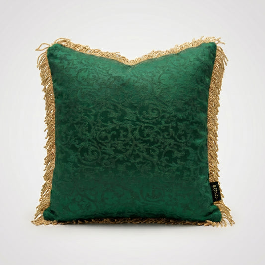 Coussin Dalia vert